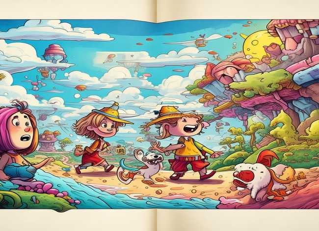 小孩子漫画故事，小孩子漫画故事书