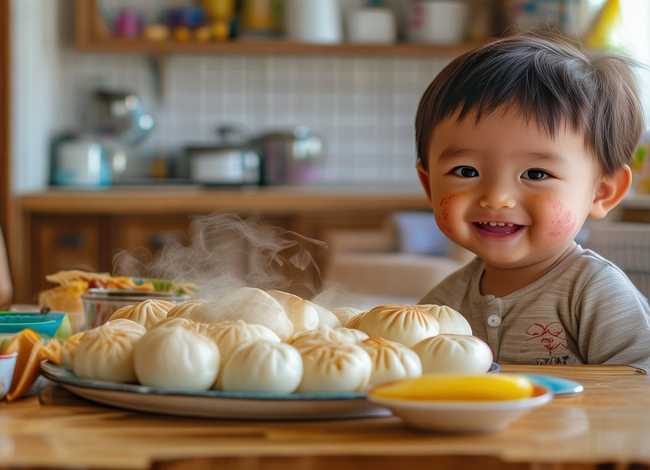 小孩早餐；小孩早餐吃包子有营养吗