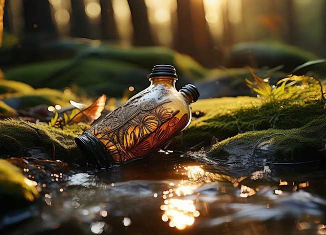 瓶子喝水的故事、瓶子喝水的故事图片