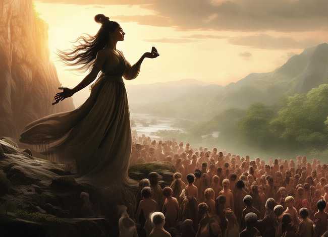 女娲造人的神话故事视频（女娲造人的神话故事视频完整版）