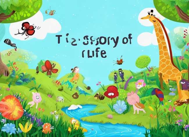 生命的故事儿童版、生命的故事绘画