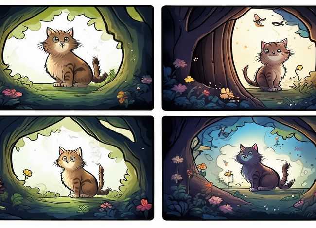 四格图画 故事；四格图画 故事怎么画