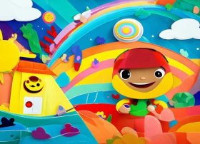 4 6岁儿童简笔画涂色（4-6岁简笔画图片大全）