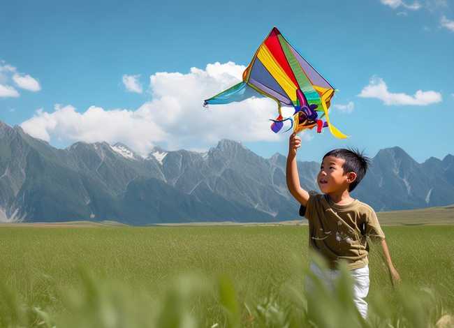 儿童故事风筝不怕高（风筝飞再高也不怕）