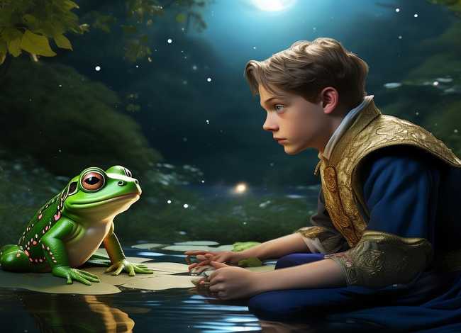 中华儿童故事青蛙王子 儿童故事王子与青蛙