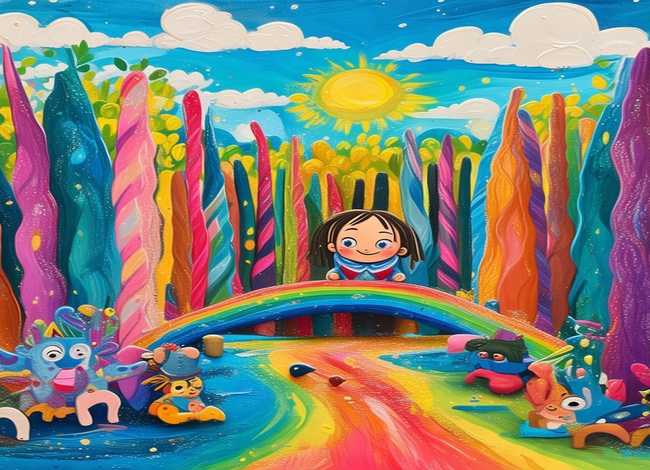 四年级小学生画童话故事；四年级故事绘画