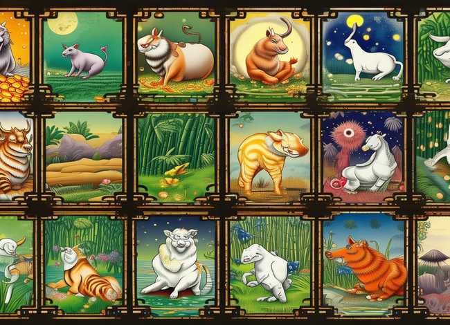 十二生肖故事图片和文字完整，十二生肖故事图片和文字完整版高清