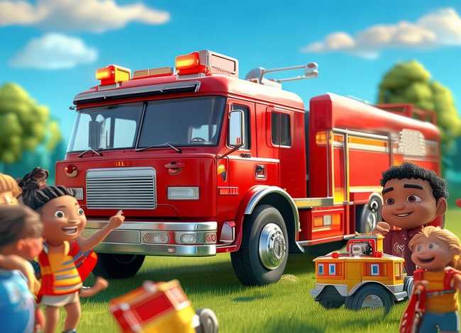 消防车儿童故事 消防车幼儿故事