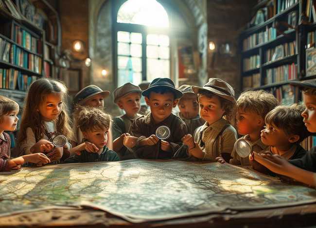 儿童侦探故事漫画书 少儿侦探动画故事