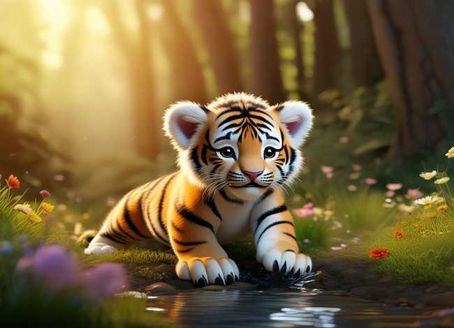 小老虎的故事儿童有声（小老虎的幼儿故事）