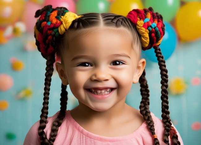 儿童麻花辫（儿童麻花辫怎么扎好看）