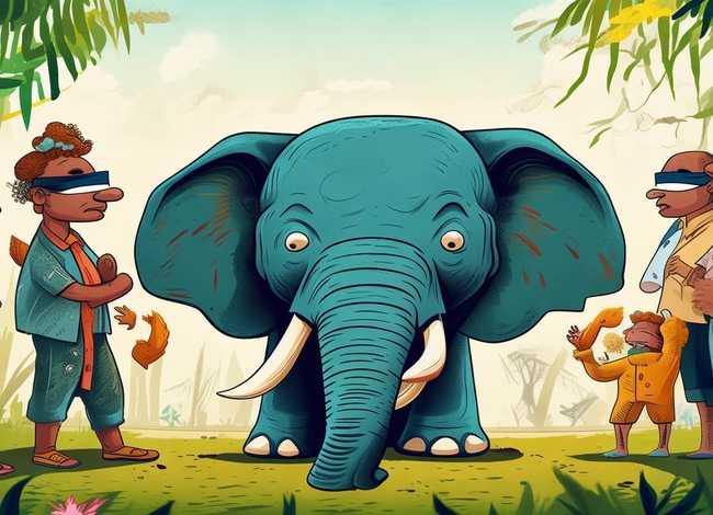 盲人摸象的故事大家十分熟悉 - 盲人摸象的故事大家十分熟悉修改病句