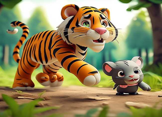 老虎和小老鼠的故事视频，老虎和小老鼠的故事视频大全