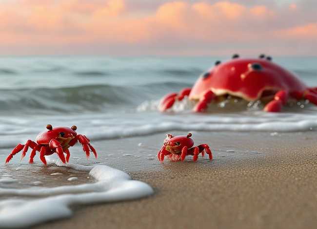 儿童故事螃蟹找妈妈（幼儿故事小螃蟹找妈妈）