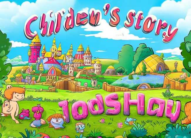 儿童故事图片海报 - 儿童故事海报手绘简图