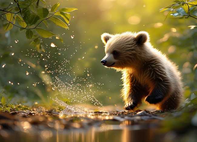 水滴的故事、萌芽熊和小水滴的故事 水滴的故事、萌芽熊和小水滴的故事