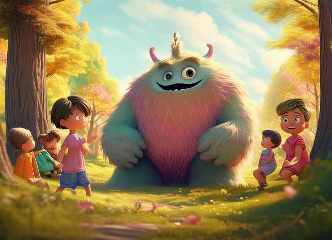 儿童故事怪兽的故事文字版 - 怪兽的故事幼儿故事