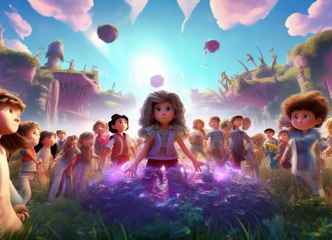 儿童英雄故事视频背景素材，少儿英雄故事视频