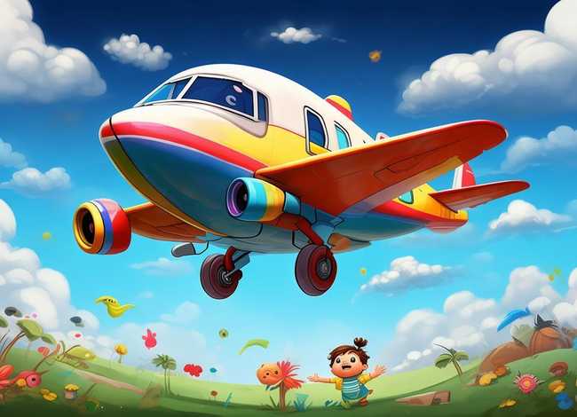 儿童飞机的故事简短、幼儿关于飞机的故事