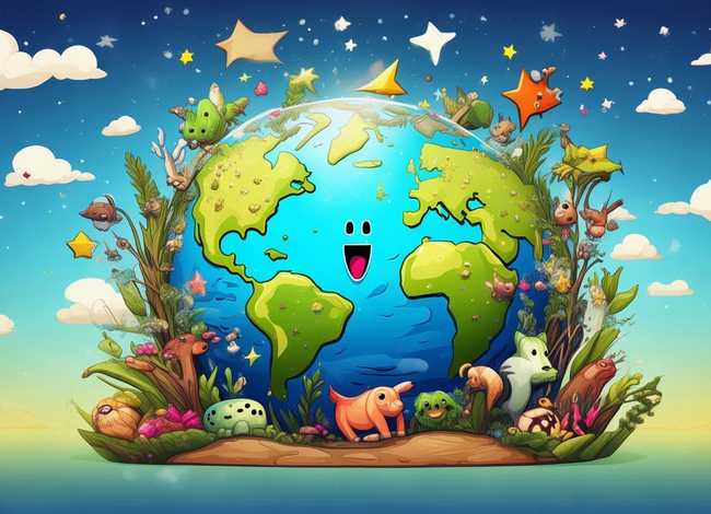 地球的故事儿童文学 - 地球的故事幼儿