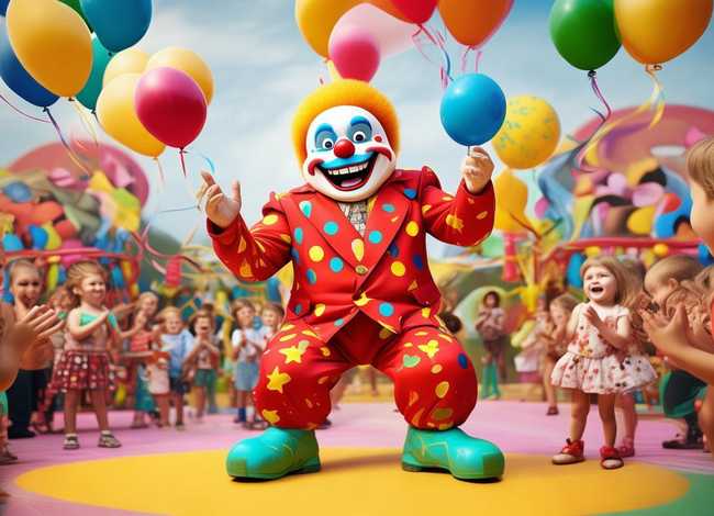 小丑儿童活动图片；小丑儿童活动图片大全