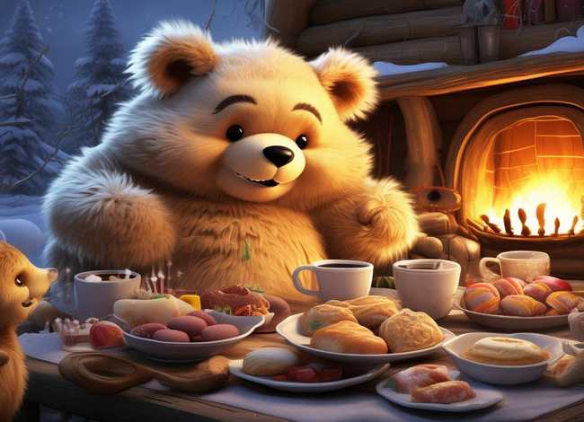 小熊请客故事欣赏（小熊请客故事欣赏视频）