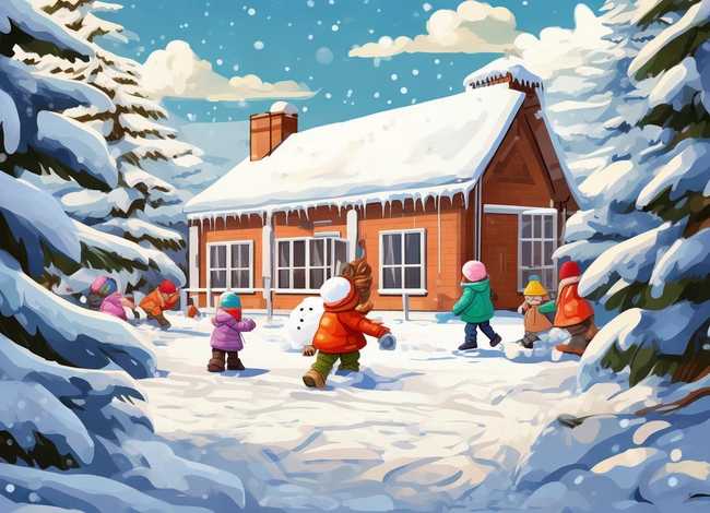 关于冬天的故事幼儿；关于冬天的故事幼儿园绘本