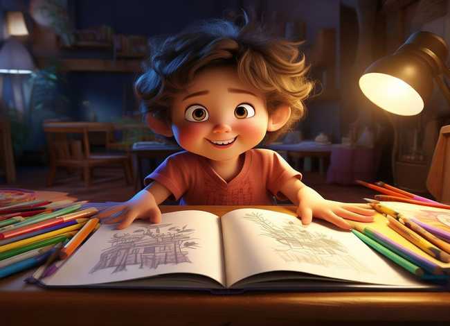 学画画讲故事儿童（讲故事学画画书籍）