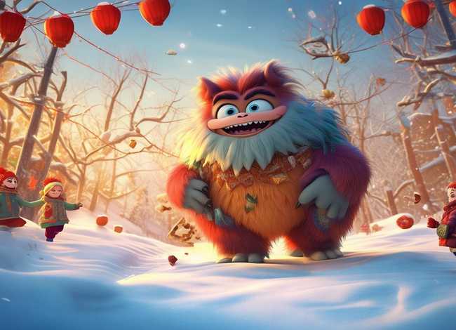 年兽的故事儿童版 - 年兽的故事视频动画版