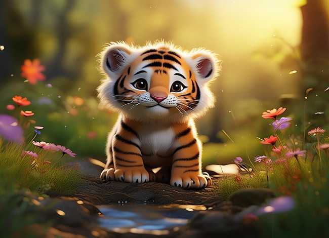 小老虎的故事儿童有声（小老虎的幼儿故事）