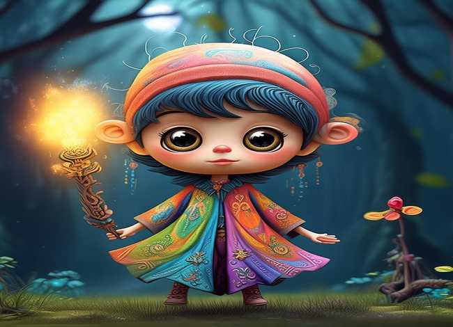 外国神话小孩简笔画；外国神话小孩简笔画图片