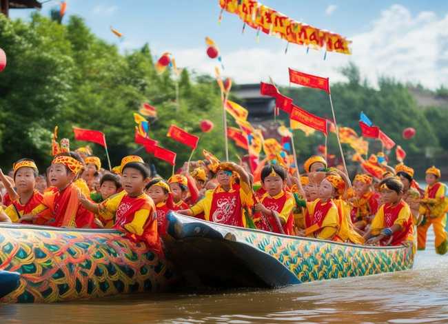 儿童端午节故事图片 - 儿童端午节绘画图片