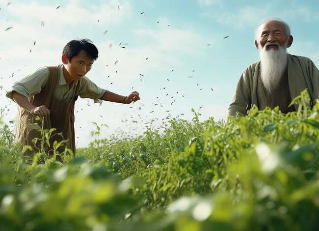 拔苗助长故事内容拼音版打印版 - 拔苗助长的故事带拼音