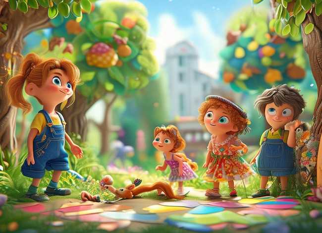 儿童连环画小故事图片 儿童连环画图片6张