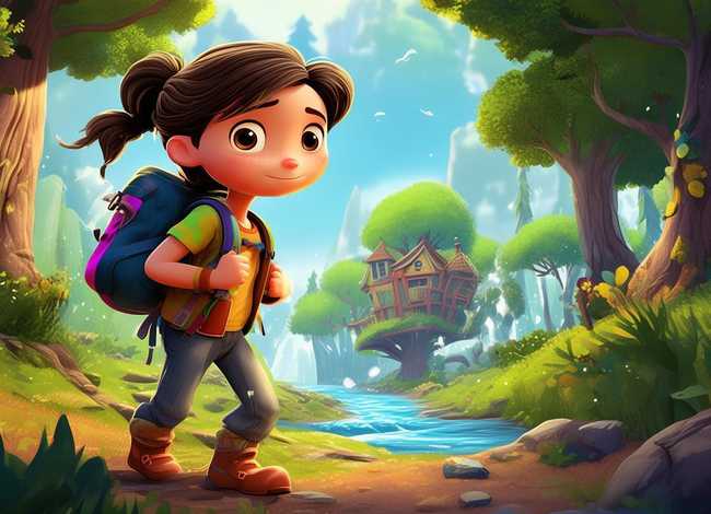 10岁女孩儿童探险故事，探险女孩的故事