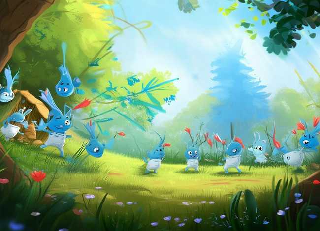 幼儿故事蓝精灵（幼儿故事蓝精灵视频）