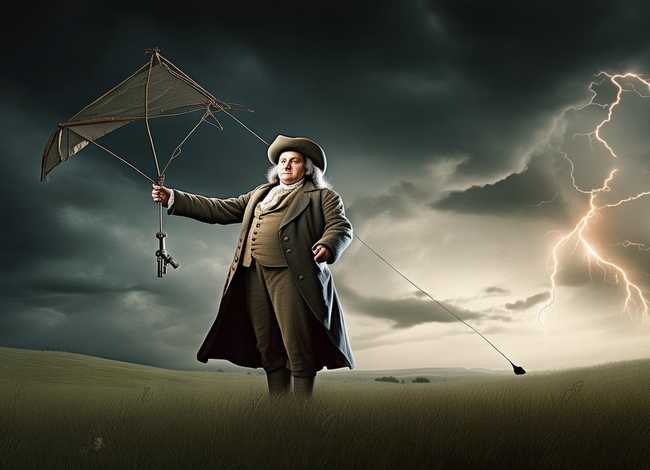 富兰克林风筝取电的故事（富兰克林用风筝收集电的故事）