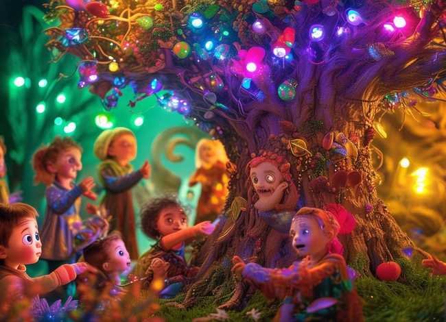 儿童寓言故事情景画 幼儿寓言故事情景剧