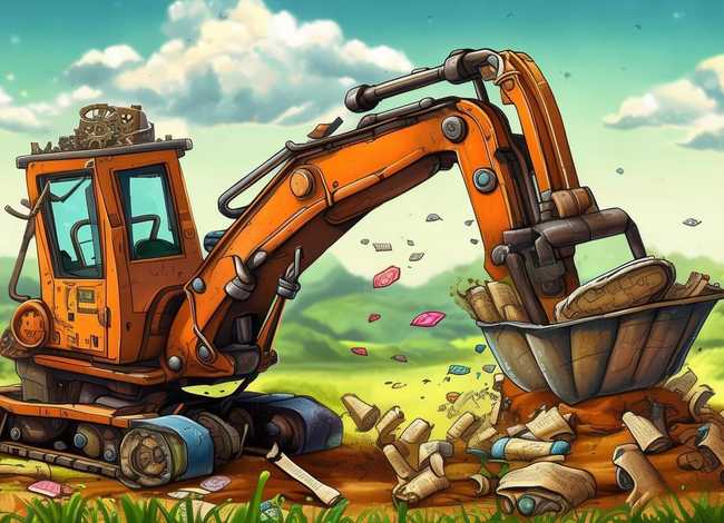 故事挖掘机的故事、故事挖掘机的故事简介