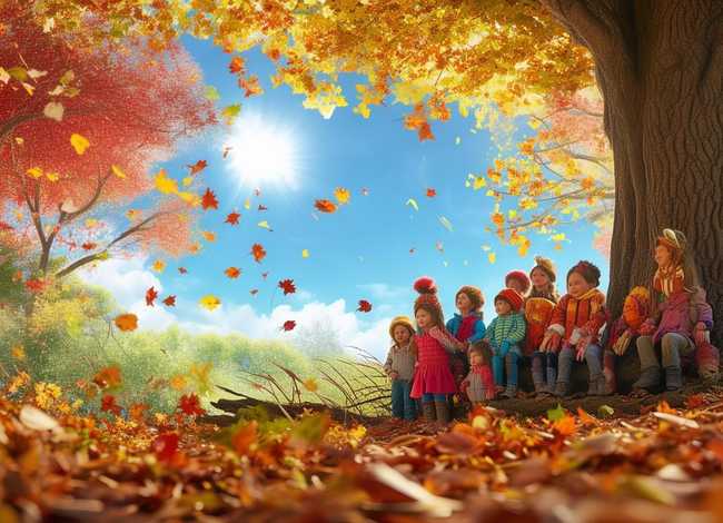 秋天的故事儿童故事 - 秋天的故事 幼儿