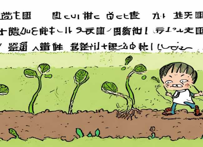 成语故事拔苗助长小学绘本制作 小学生成语故事(简短)拔苗助长的简笔画