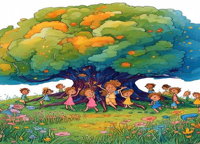 儿童童话故事绘画作品安徒生，儿童画安徒生童话画报