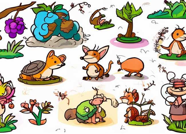 寓言故事连环画简笔画图片；寓言故事连环画简笔画图片大全