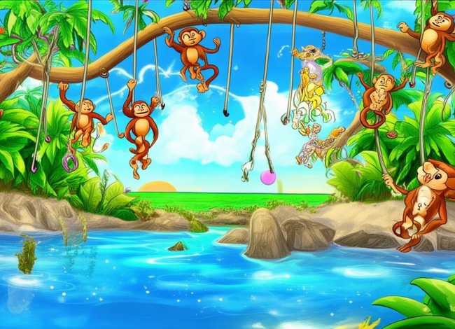 猴岛游记（猴岛游记英文版简单又漂亮）