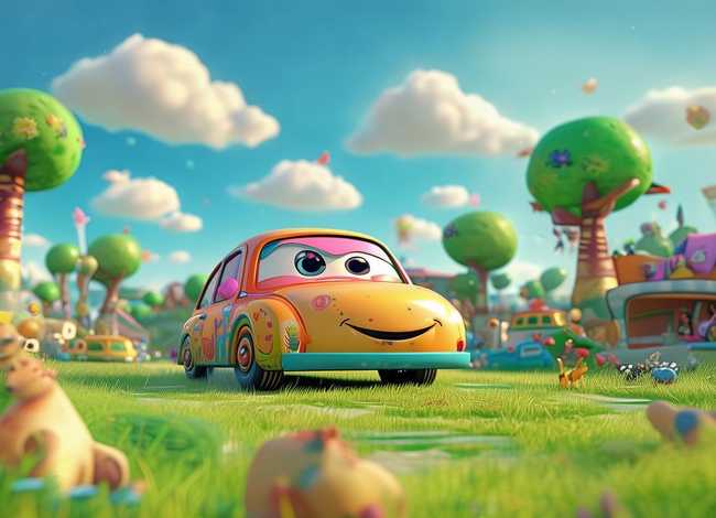 儿童汽车故事视频动画片，幼儿汽车故事视频