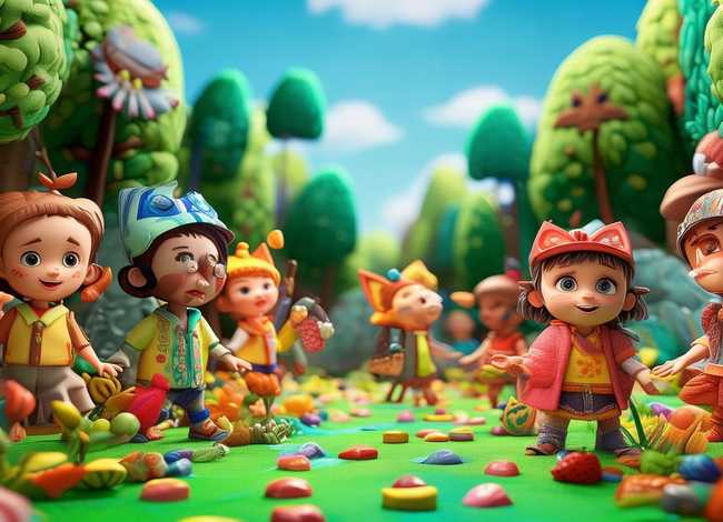 寓言故事儿童画循环播放（寓言故事幼儿画）