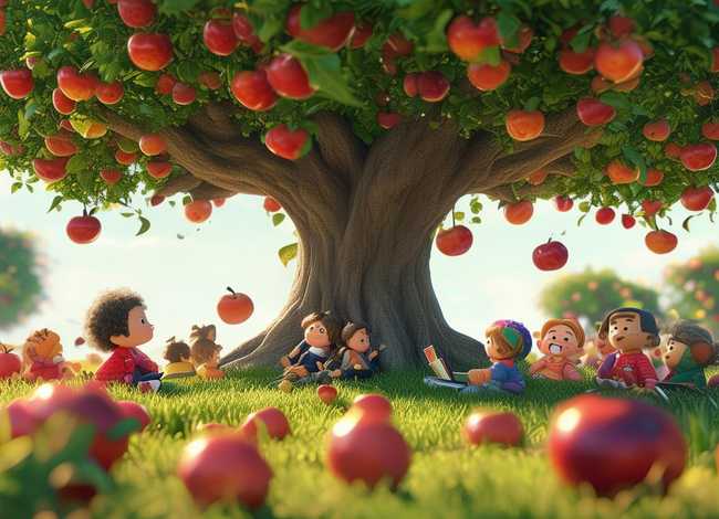 儿童苹果故事大全、幼儿动画故事大全视频苹果树