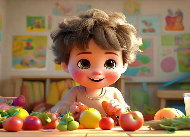 不乱吃东西幼儿故事、不乱吃东西幼儿故事图片