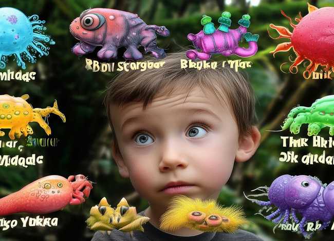 原生动物儿童故事，原生动物图片及名称