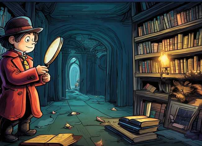 儿童侦探小说绘本（儿童侦探小说绘本图片）